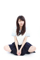 女子高生のモデルのアルバイト